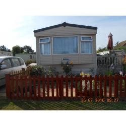 Static Caravan on River Blackwater, Essex. Fees paid until March 2017.