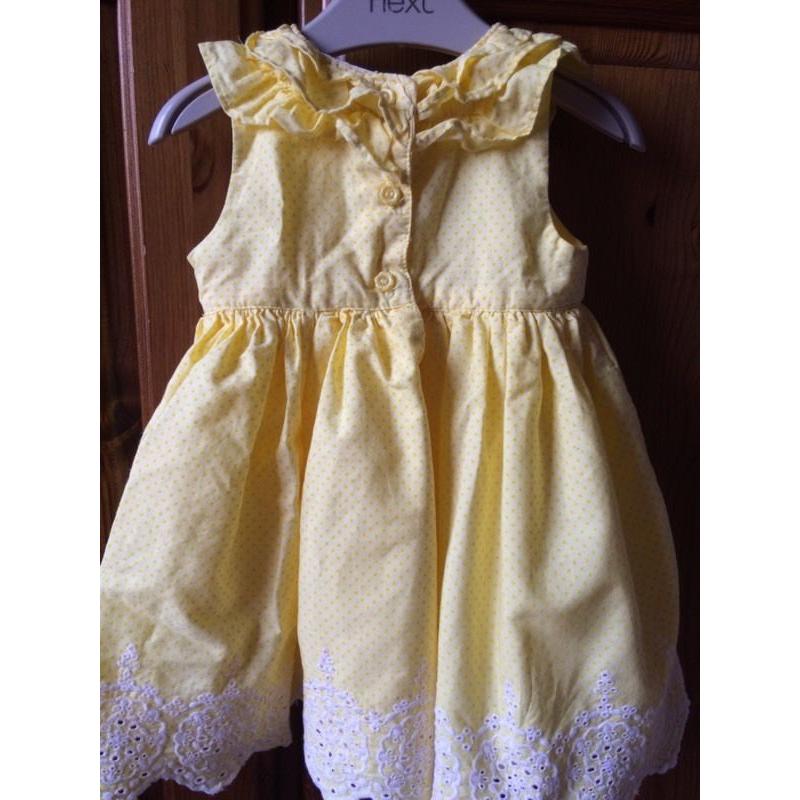 Mini club dress age 0-3 months