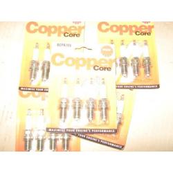 5 PACKS x 4 NGK COPPER CORE SPARK PLUGS - CODE BCPR7ES