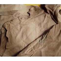 FABRIC - LEATHER / LEATHERETTE OFFCUTS, mixed sizes & colours. COLLECTION ONLY
