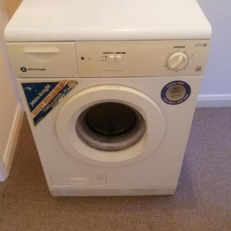 White knight tumble dryer