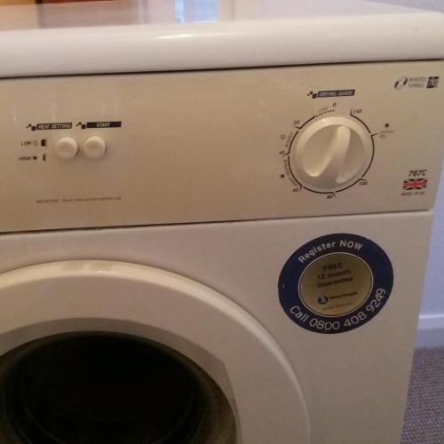 White knight tumble dryer