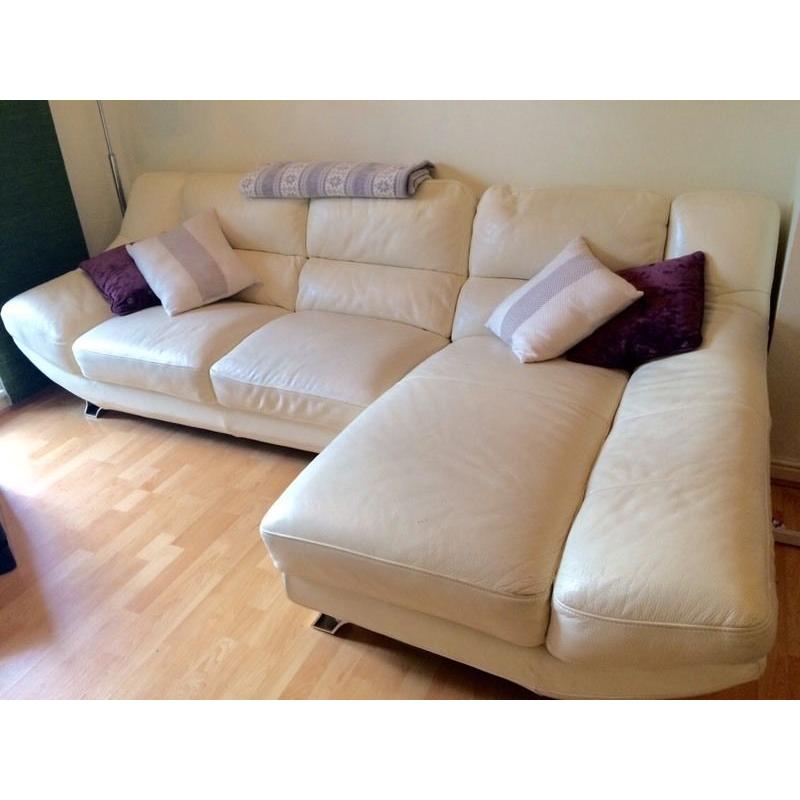 Leather sofa for sale!!