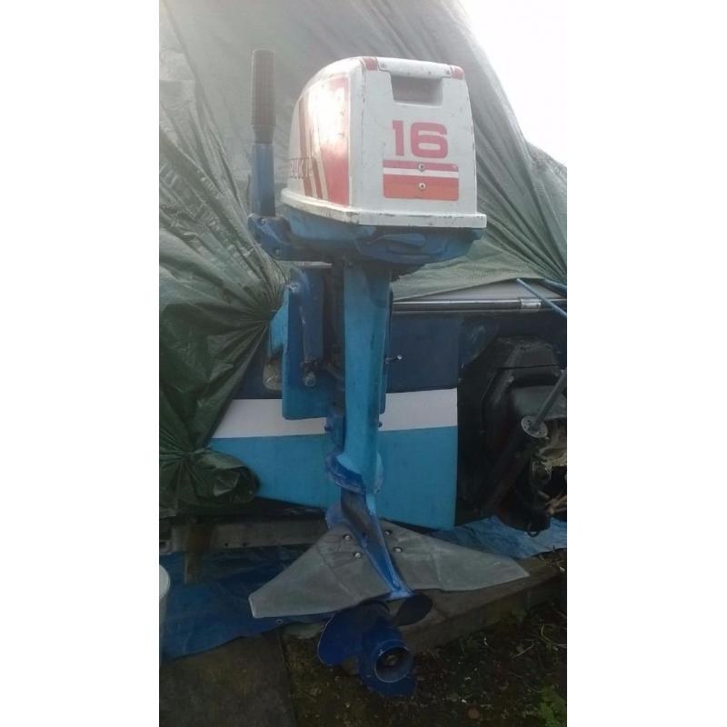 Suzuki 16hp Outboard Engine