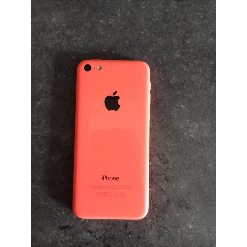 iPhone 5c pink 16gb unlocked to all networks girly pink iPhone 5c