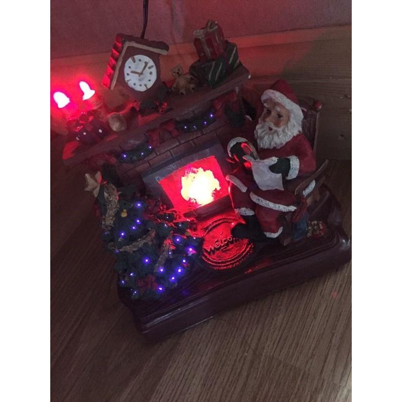 Light up xmas plug in ornament
