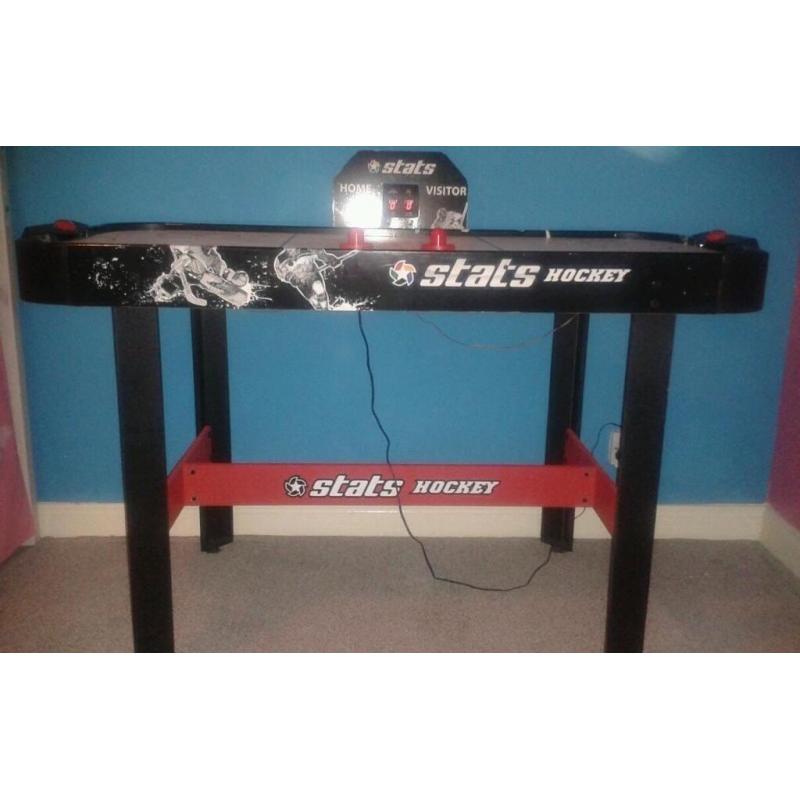 Air hockey table