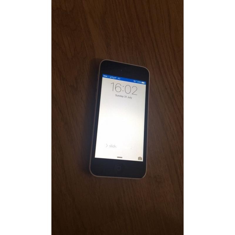 White iPhone 5c
