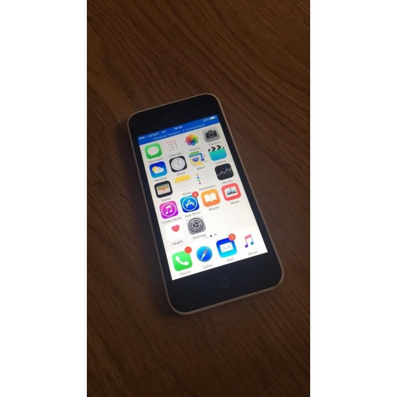 White iPhone 5c