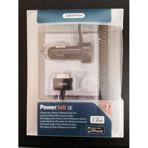 Griffin PowerJolt SE iPhone Car Charger In Original Packaging