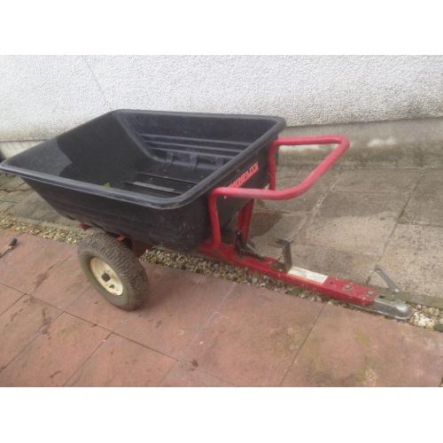 Farm yard tipper trailer
