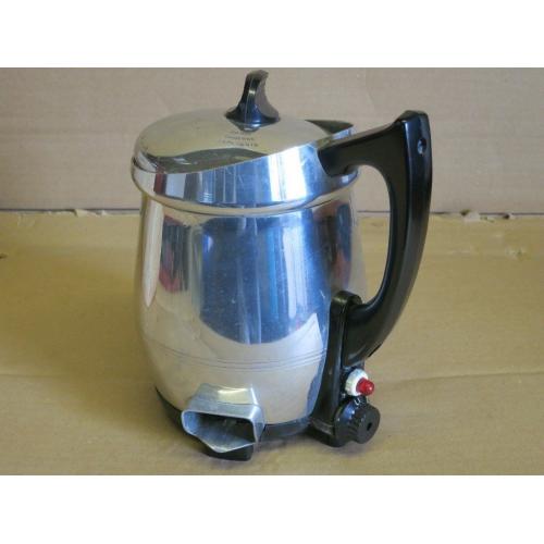 VINTAGE SWAN BRAND ALUMINIUM ELECTRIC JUG.