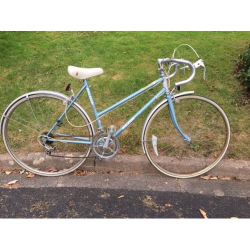 Raleigh step thru road bike. Small