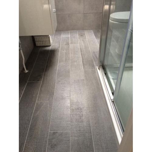 POrcelenoza Oxford floor tiles in 'Silver'