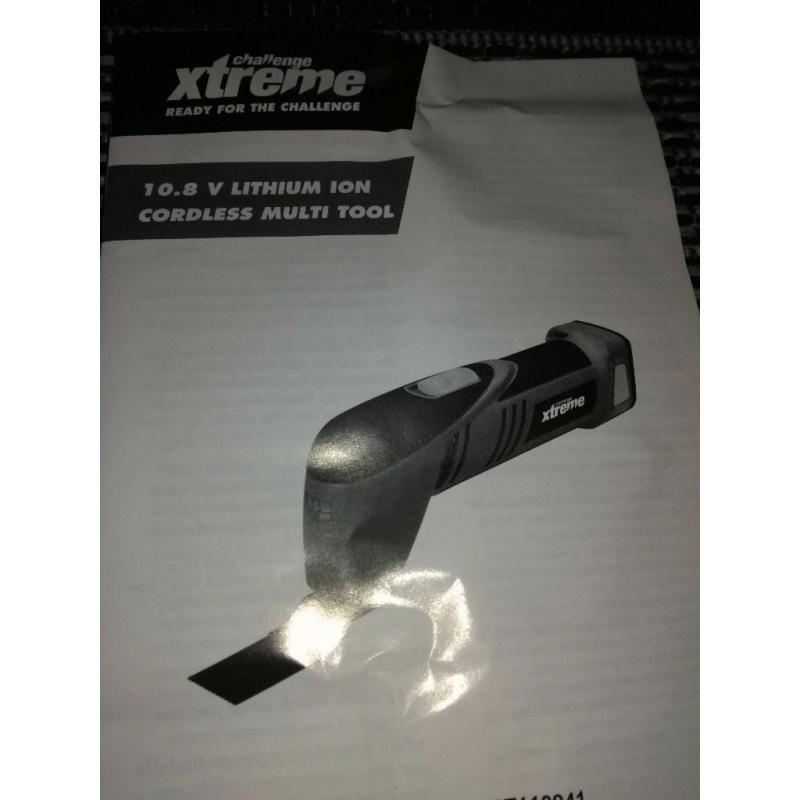 Challenge Xtreme Multi Tool 10.8v Lithium Ion Cordless