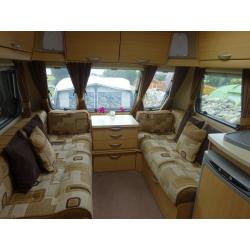 ABBEY VOGUE 495 4 BERTH TOURING CARAVAN 2009 WITH MOTOR MOVER EXCELLENT CONDITION