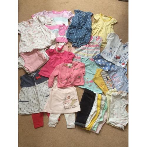 0-3 months girls bundle