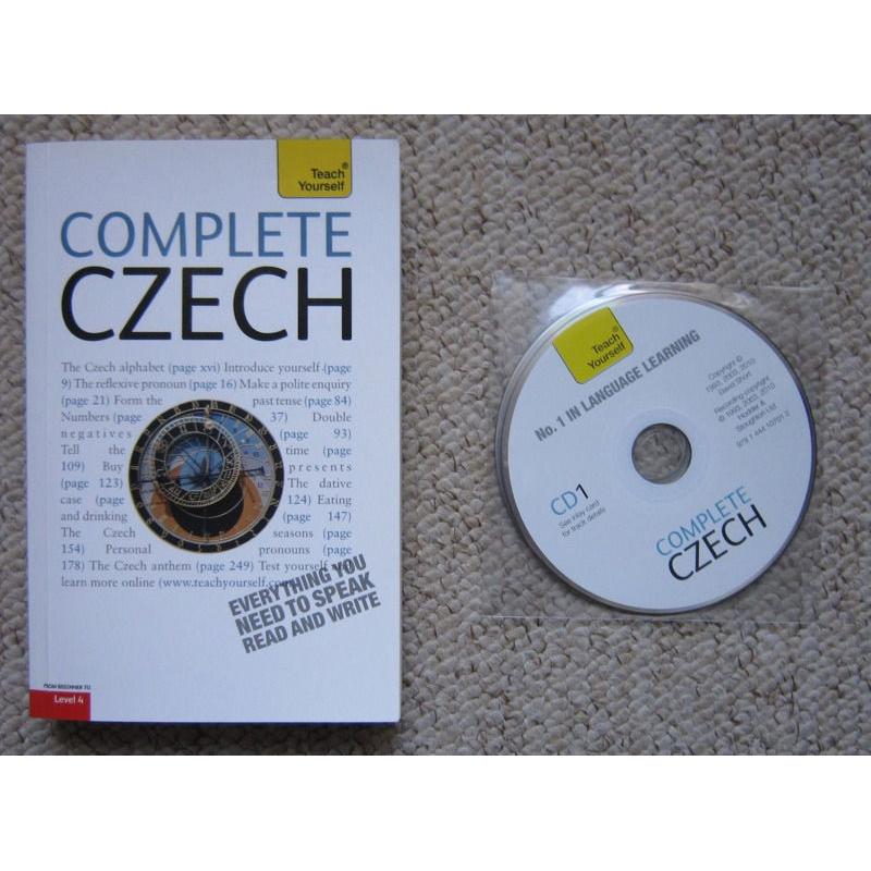 Czech language learning books