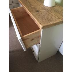 Solid pine handpainted chest of drawers
