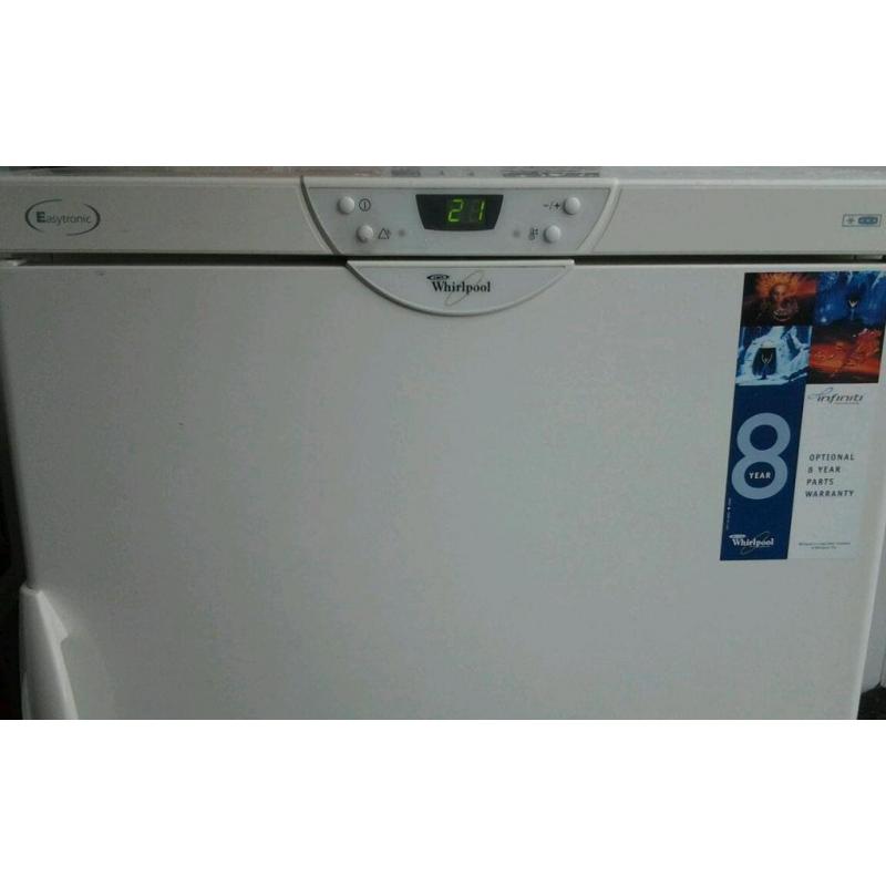 Freezer tall with draws in good working order. Can be seen working.