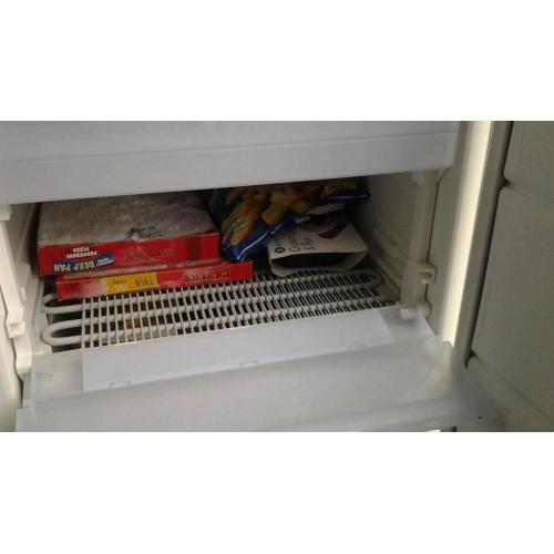 Freezer tall with draws in good working order. Can be seen working.