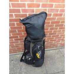 Powakaddy Trolley Golf Bag with rain cover and carry strap