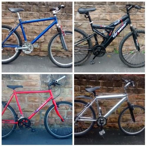4 BIKES FOR SALE