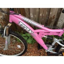 Ladies Pink Trax Mountain Bike