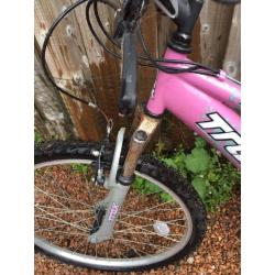 Ladies Pink Trax Mountain Bike