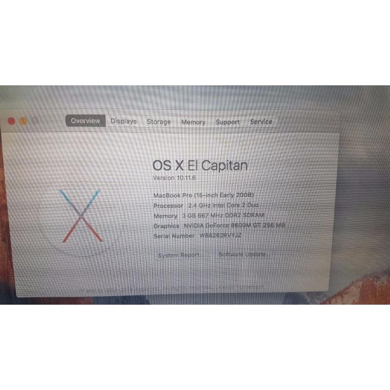 MacBook Pro A1260 15.4"