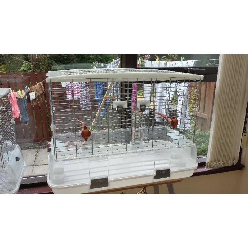 2 vision bird cages for sale with stands