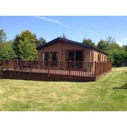 LUXURY LODGE FOR SALE - STATIC CARAVAN IN NORTH WALES- SNOWDONIA- INCLUDING DECKING- NEAR ANGLESEY