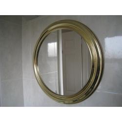 Pine Bathroom Cabinet and Mirror