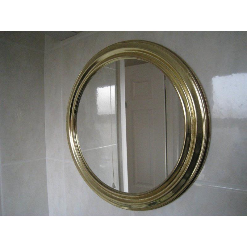 Pine Bathroom Cabinet and Mirror