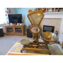 1880's/1890's P00LEY SCALES IN BEAUTIFUL CONDITION