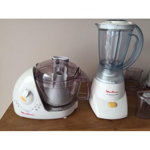 Moulinex Avatio 2 food processor. Optiblend 2000. Micromark juicer.