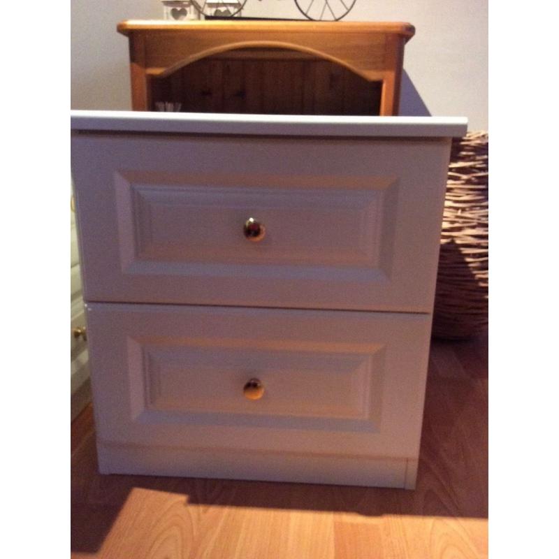 Two bedside tables