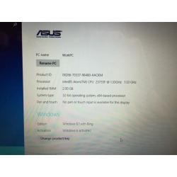 Asus EeeBook X205T 11.6" Ultra-Portable Laptop Intel 1.33GHz 2GB RAM