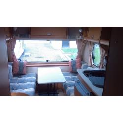 2008 fixed bed 4 berth lightweight caravan