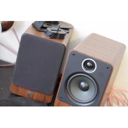 Q Acoustics 2020i and Denon AV Surround Reciever