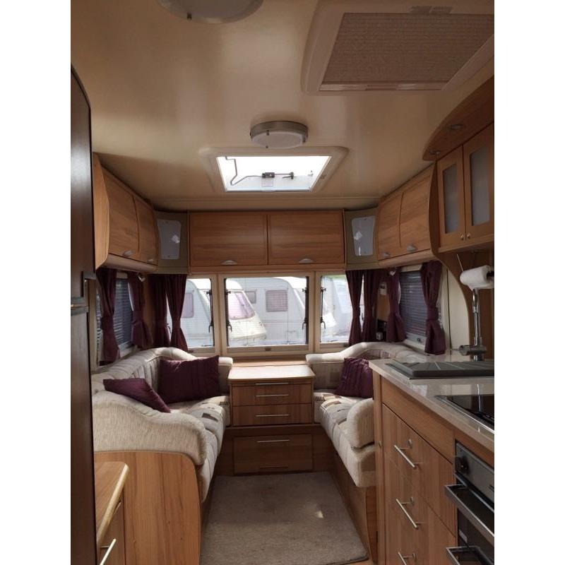 Bailey unicorn almeira, tourer, 2011 model 4 berth/fixed bed