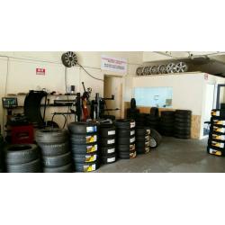 Part worn and New Tyres
