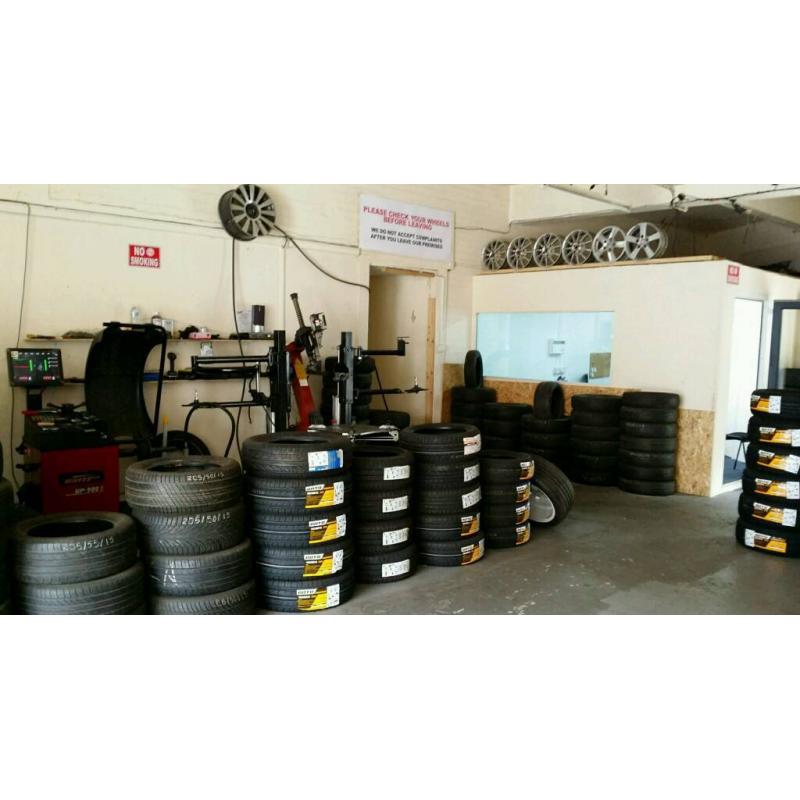 Part worn and New Tyres