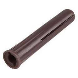 WALL PLUGS BROWN, 100 BOX