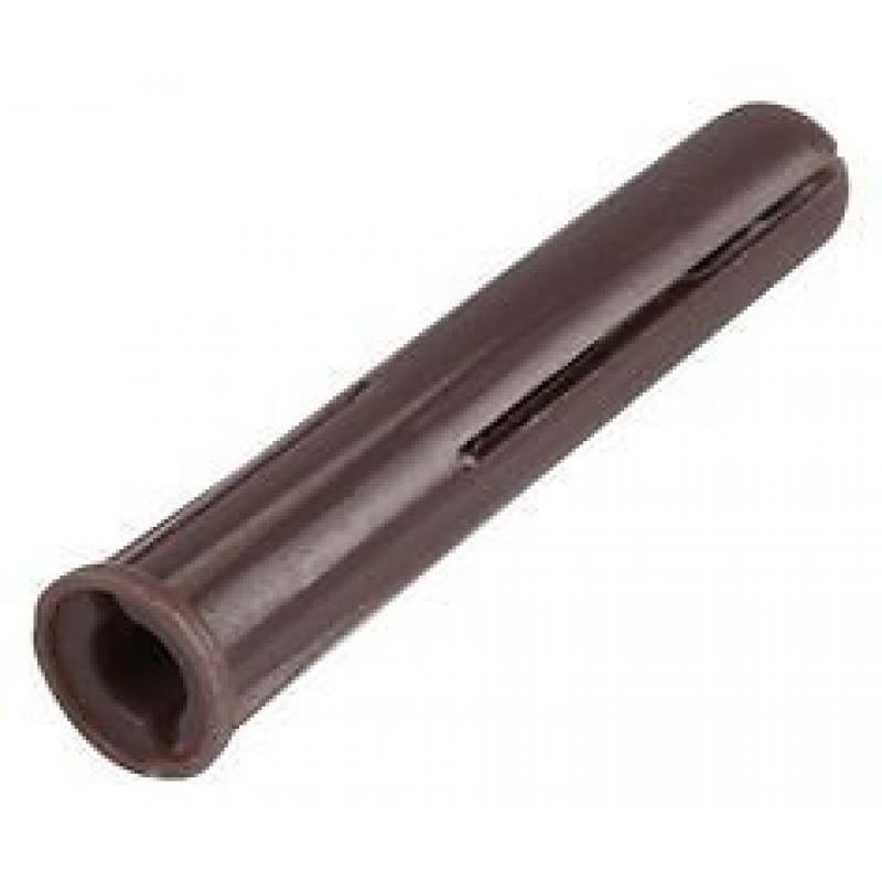 WALL PLUGS BROWN, 100 BOX