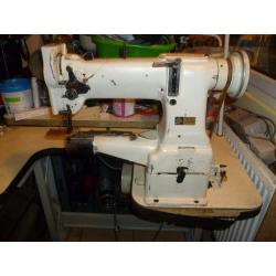 SEIKO CW-8B CYLINDER ARM COMPOUND NEEDLE FEED WALKING FOOT SEWING MACHINE