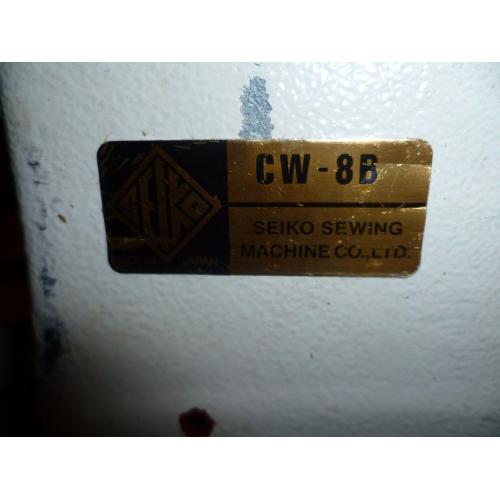 SEIKO CW-8B CYLINDER ARM COMPOUND NEEDLE FEED WALKING FOOT SEWING MACHINE