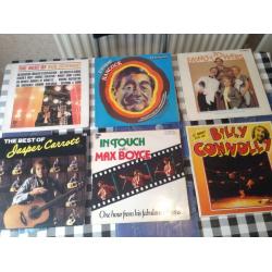 Collection of 13 comedy vinyl records