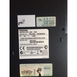 Toshiba laptop