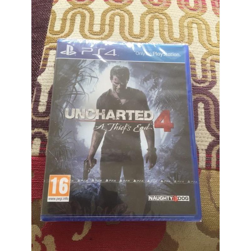 Ps4 uncharted 4 brand new sealed